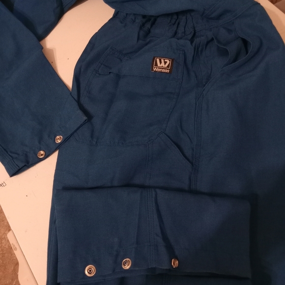 Wenaas Anti Flame Overalls/Coveralls Mechanics, Repairman Chemical Plants, Sz 48 - Picture 14 of 14